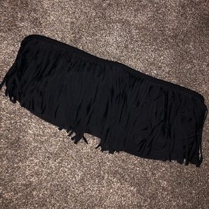 Black Bandeau Xhilaration Swim Suit